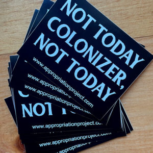 Not Today Colonizer Stickers (pack of 10)